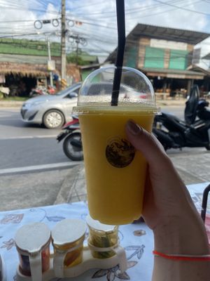 Mango shake  #Veganuary at Nana Kitchens - ครัวานา in Koh Samui