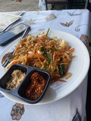 Pad Thai  #Veganuary at Nana Kitchens - ครัวานา in Koh Samui