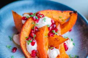 Geroosterde Pompoen at Restaurant West in Utrecht