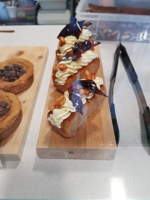 Vegan treat at Studio 28 Patisserie in Newcastle Upon Tyne