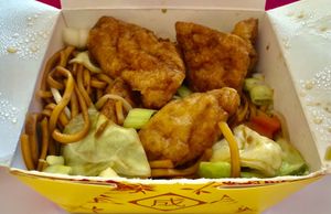 Chow mein   at My Thai in Manchester