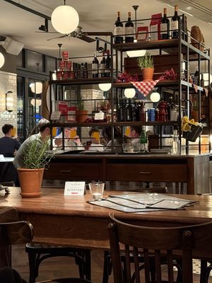 inside  at L'Osteria in Karlsruhe