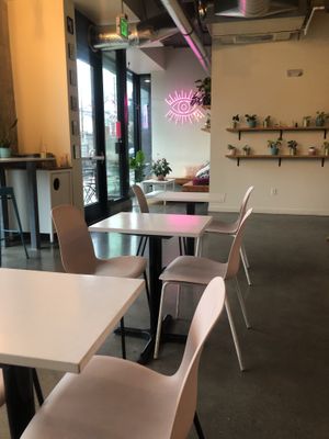 Dining room  at Daylily Coffee Shop in Portland