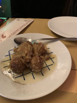 polpettine in saor 🌱  at BaldoVino Enoteca E Cucina in Ravenna