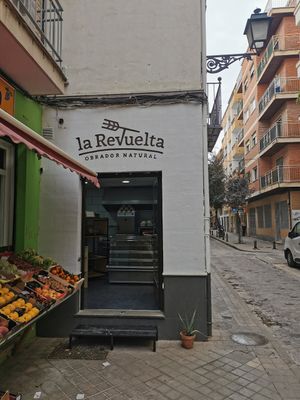 La revuelta vegana at La Revuelta in Granada