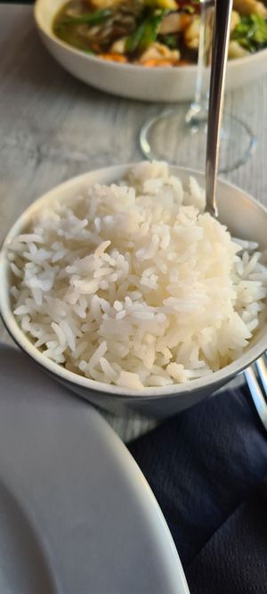 Jasmine balsamic rice at Royal Outpost in Carlisle