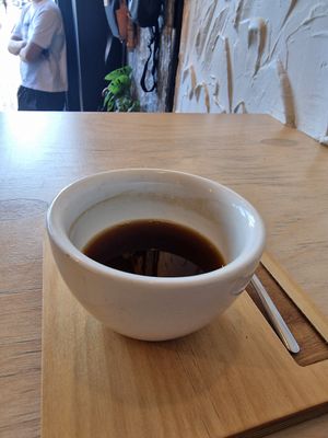 Watered down coffee at Coffee Syndicate in Sofia