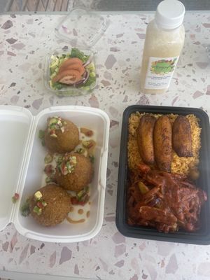 My meal  at OSJ International in Lakewood