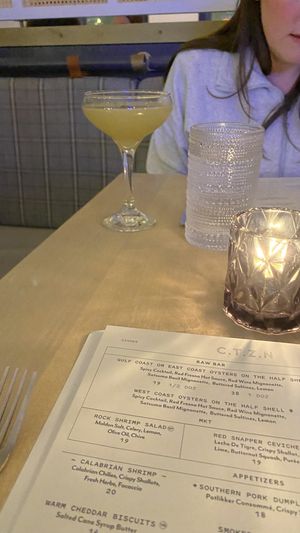 Cocktail  at The Citizen in Alys Beach