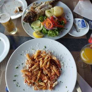 Pasta  en vis at La Barca in Terceira