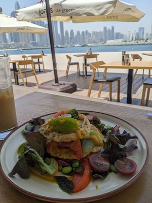 Seasonal item - Crispy pancake at Jones the Grocer - The Palm in Dubai