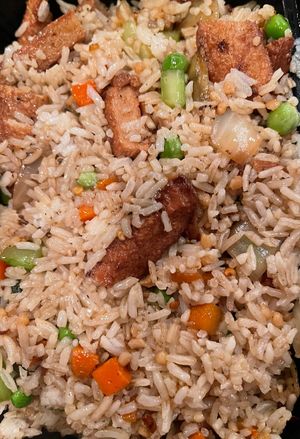 fried rice  #Veganuary at Sipz Fusion Cafe - North Park in San Diego