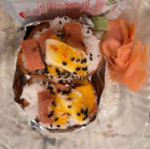 sushi (I can’t remember the roll name)  #Veganuary at Sipz Fusion Cafe - North Park in San Diego