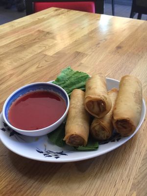 Spring rolls  at Sipz Fusion Cafe - North Park in San Diego