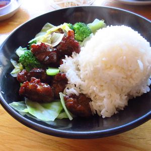 Teriyaki chicken at Sipz Fusion Cafe - North Park in San Diego