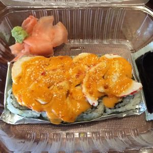 Sushi roll at Sipz Fusion Cafe - North Park in San Diego