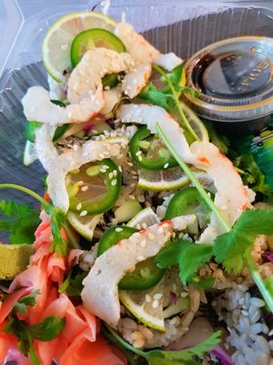 San Diego Sunshine Roll at Sipz Fusion Cafe - North Park in San Diego