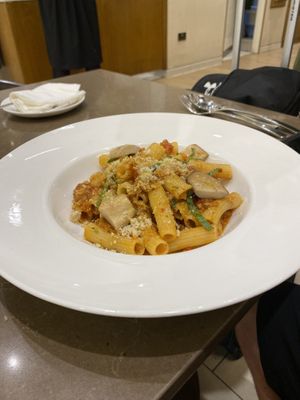 Bolognese king oyster pasta  at Café Bateel - Mall of Emirates in Dubai