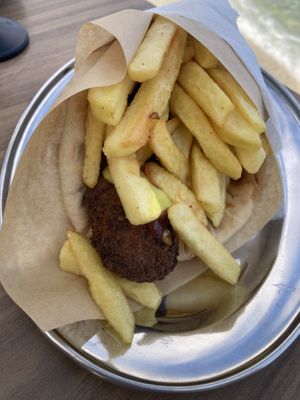   at Smile Gyros in Pefkochori