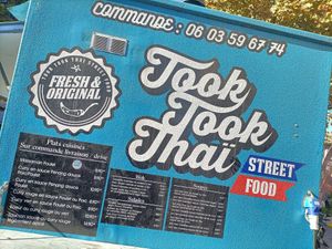 Fresh n original at Took Took Thaï Street Food in La Garde