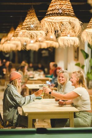 dinner in Sagres at Sagres Surf & Coffee in Sagres