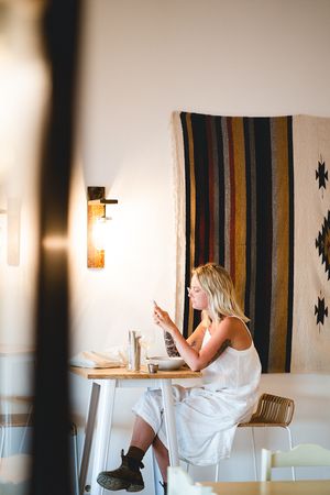 dinner in Sagres at Sagres Surf & Coffee in Sagres