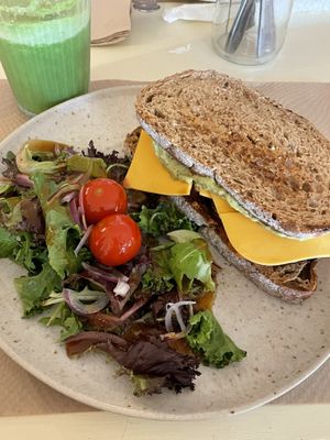 Vegan Ritual Sandwichh  at Sagres Surf & Coffee in Sagres