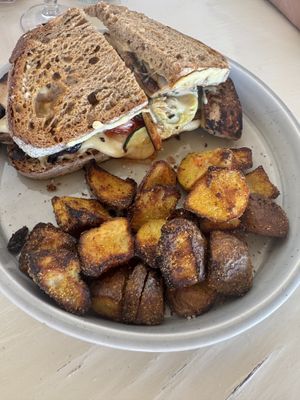 Sandwich paddle out vegano  at Sagres Surf & Coffee in Sagres