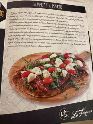 Menu 3  at La Trinacria Ristorante Trattoria Pizzeria in Enna