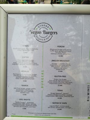  at Athens Vegan Burgers in Athens