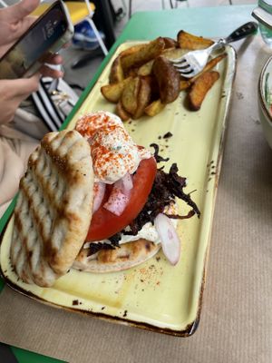 Gyros  at Athens Vegan Burgers in Athens