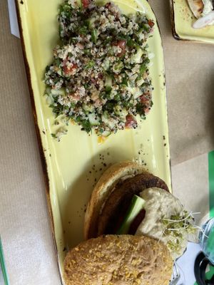 1001 nights  at Athens Vegan Burgers in Athens