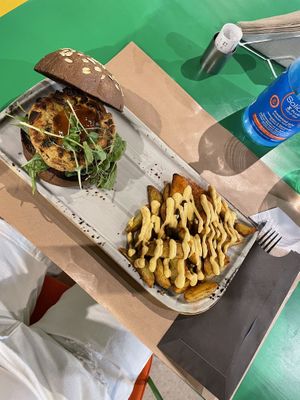   at Athens Vegan Burgers in Athens