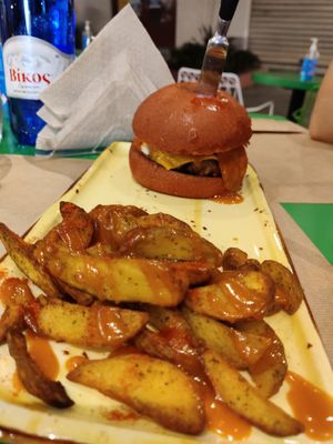  at Athens Vegan Burgers in Athens