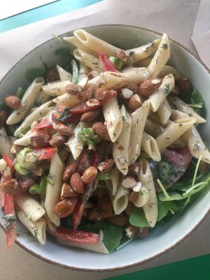 Pasta salad  at Athens Vegan Burgers in Athens