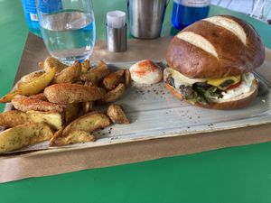   at Athens Vegan Burgers in Athens