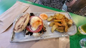  at Athens Vegan Burgers in Athens