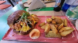  at Athens Vegan Burgers in Athens