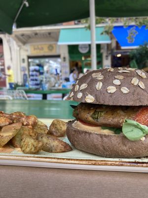   at Athens Vegan Burgers in Athens