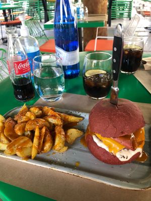  at Athens Vegan Burgers in Athens