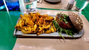  at Athens Vegan Burgers in Athens