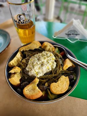 Greek Salad  at Athens Vegan Burgers in Athens