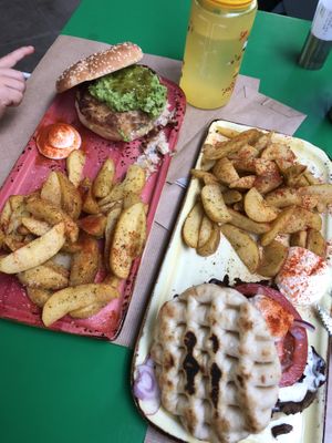 No fish and gyros at Athens Vegan Burgers in Athens