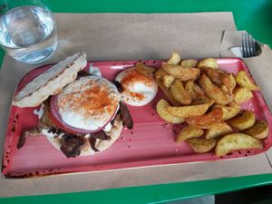  at Athens Vegan Burgers in Athens