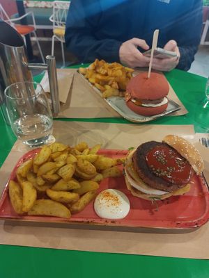 Burgers at Athens Vegan Burgers in Athens