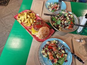  at Athens Vegan Burgers in Athens