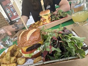   at Athens Vegan Burgers in Athens