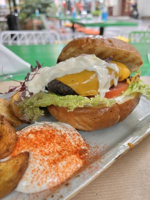   at Athens Vegan Burgers in Athens