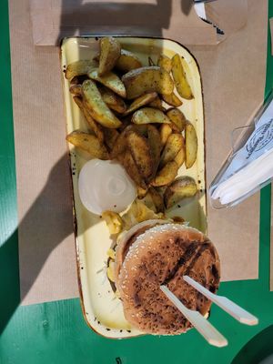 Mac n Cheese at Athens Vegan Burgers in Athens