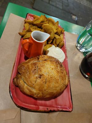 Wellington Burger at Athens Vegan Burgers in Athens